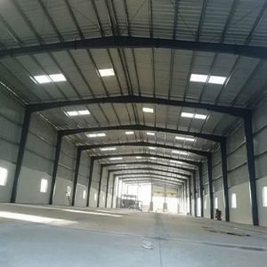 MS Godown Shed Fabrication Service for Industrial Warehouse in Uttar Pradesh, Punjab, Haryana and Himachal Pradesh