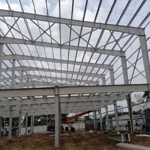 MS Pre Engineered Building Fabrication Service
