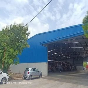 MS Pre Engineered Warehouse Fabrication Service for industrial warehouse and logistics buildings