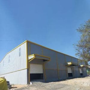 Steel Pre Engineered Warehouse Fabrication Service for industrial warehouse building